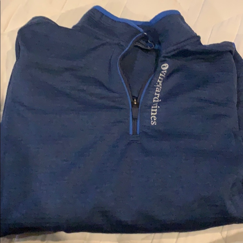 Boys vineyard vines sankaty performance 1/2 zip